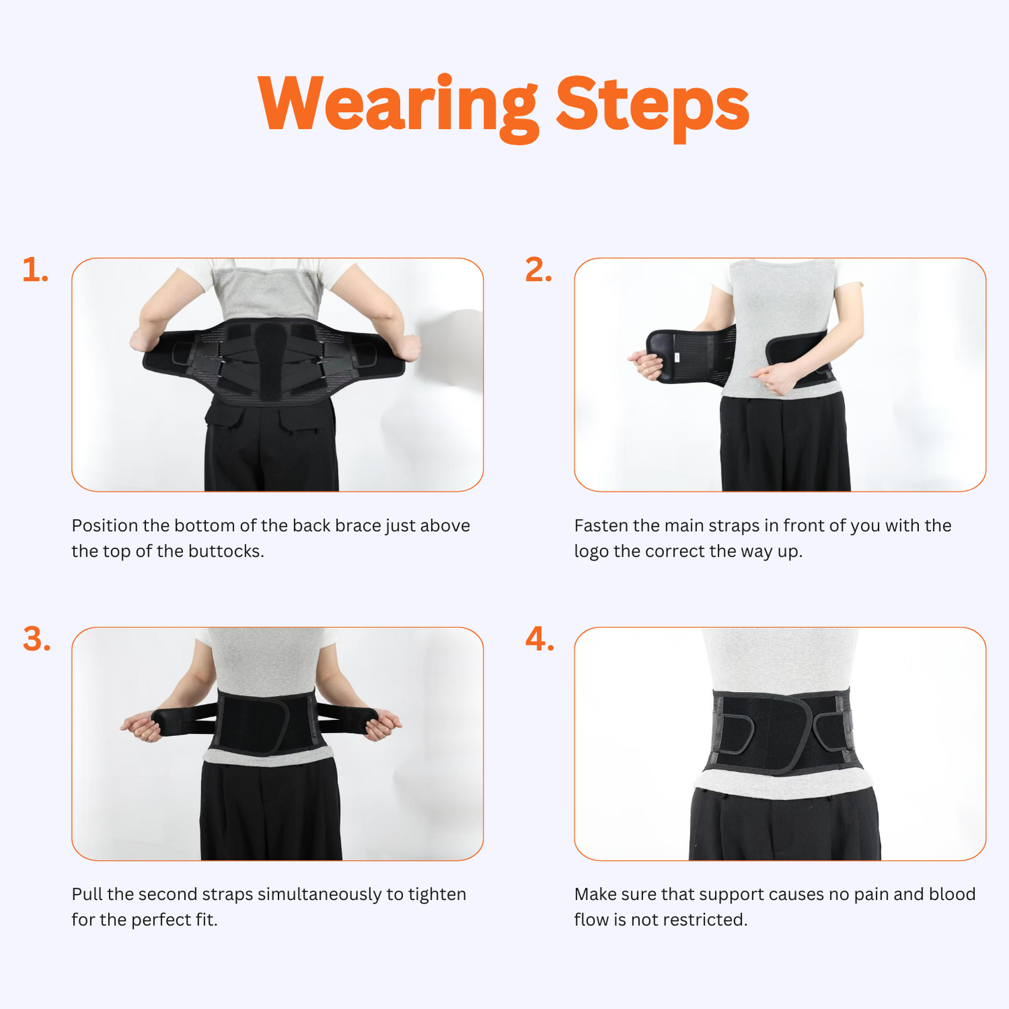 Lumbar Back Brace - Daily Pain Relief