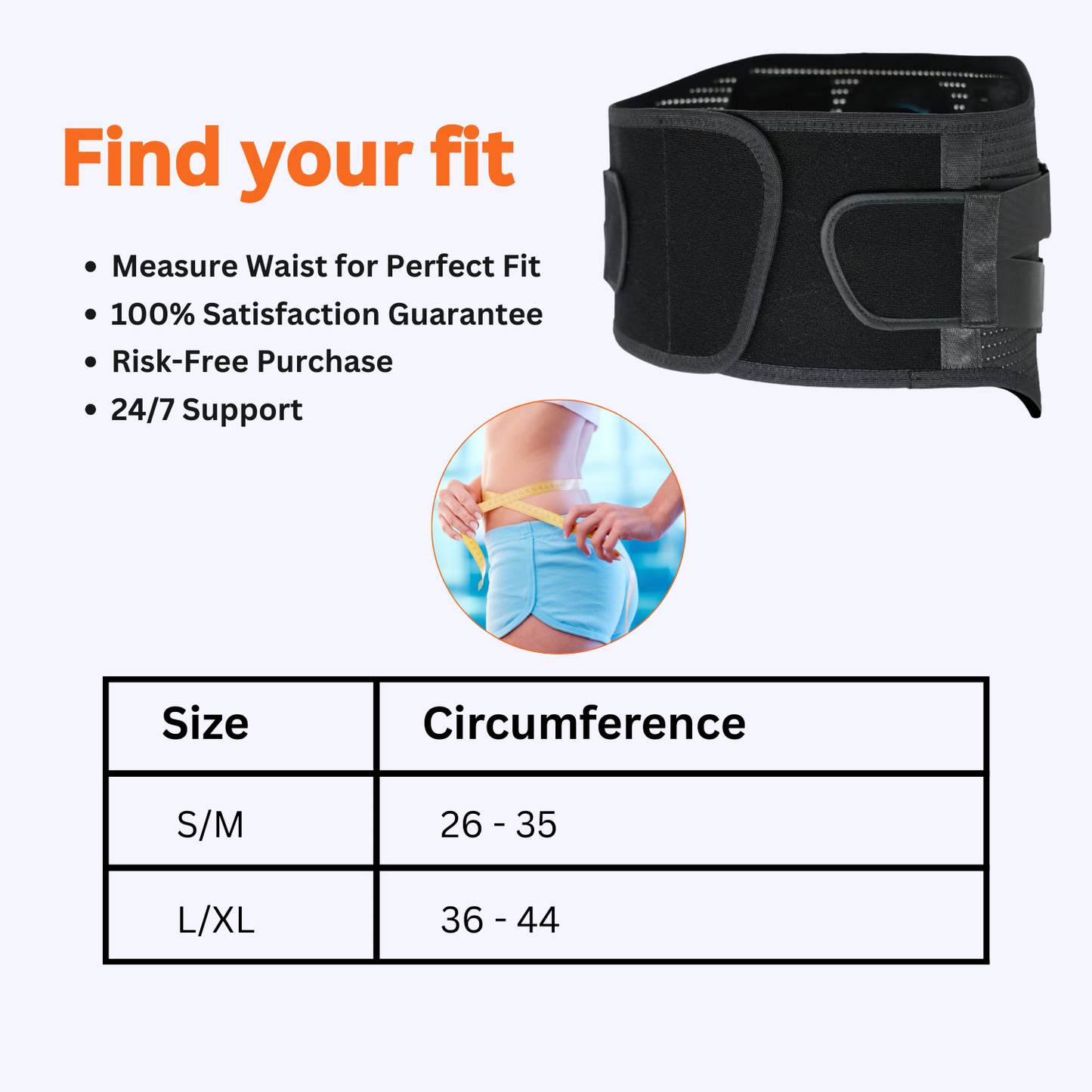 Lumbar Back Brace - Daily Pain Relief